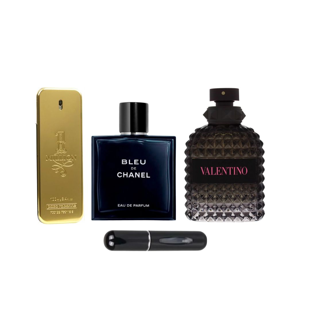 BLEU+ONEMILLION+BORN IN ROMA+PERFUMERO